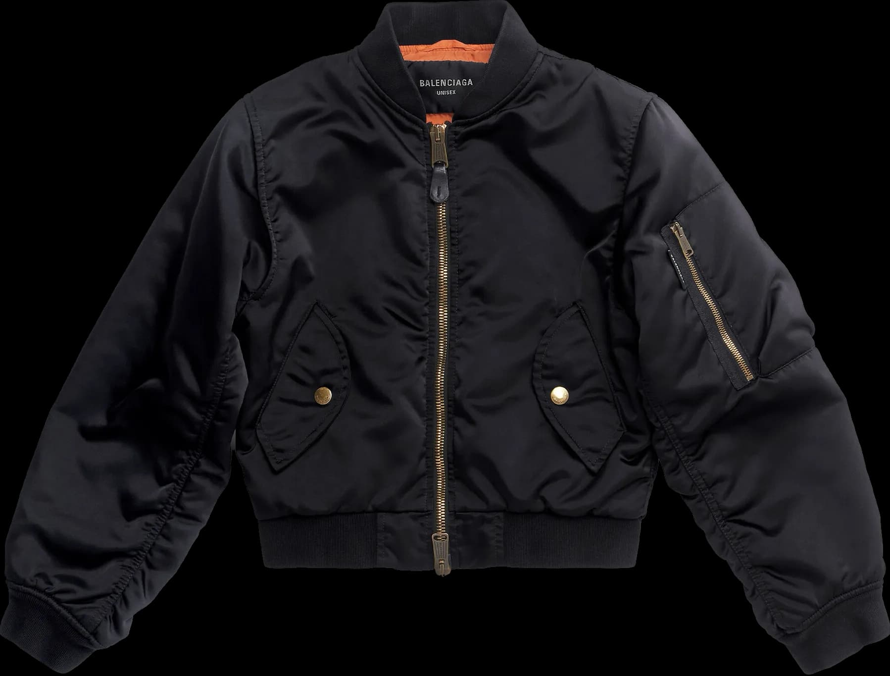 Balenciaga Cropped Bomber Jacket — Jackets from Weidian