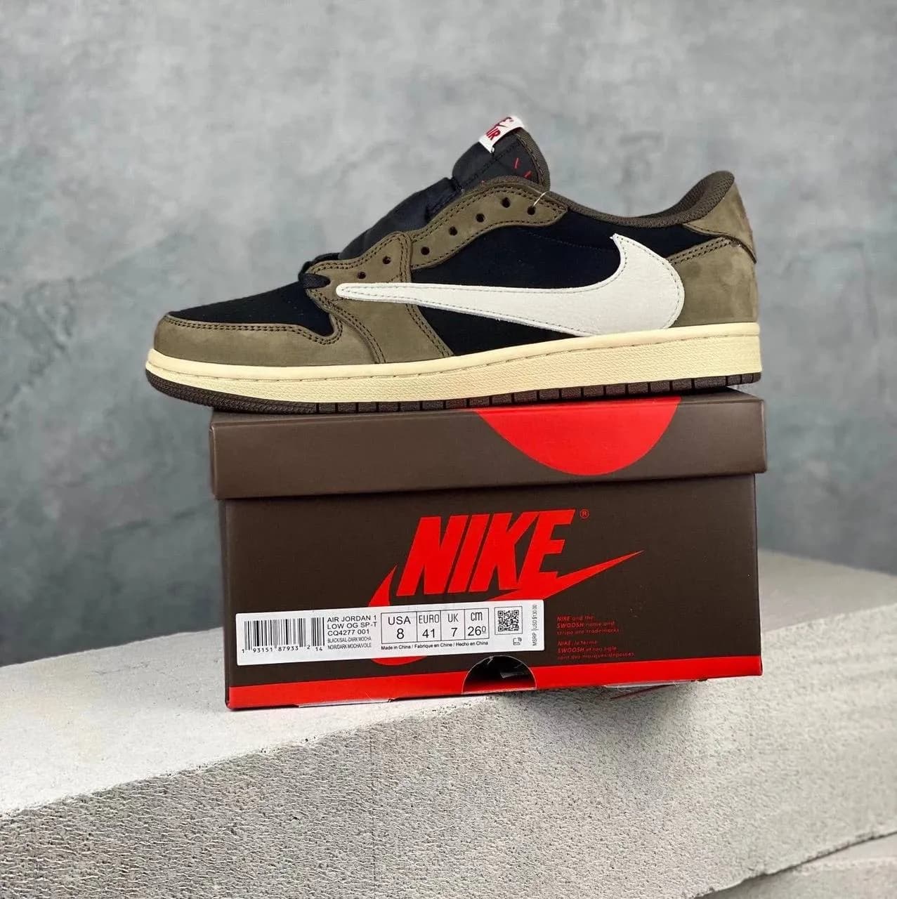 Travis scott x air Jordan 1 — Shoes from Weidian