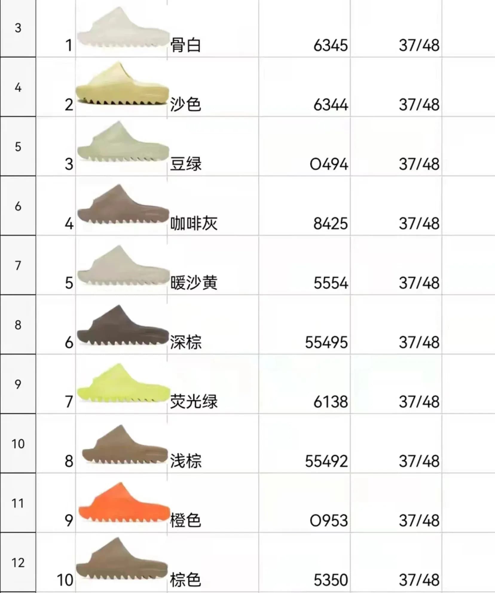 yeezy slide from Weidian