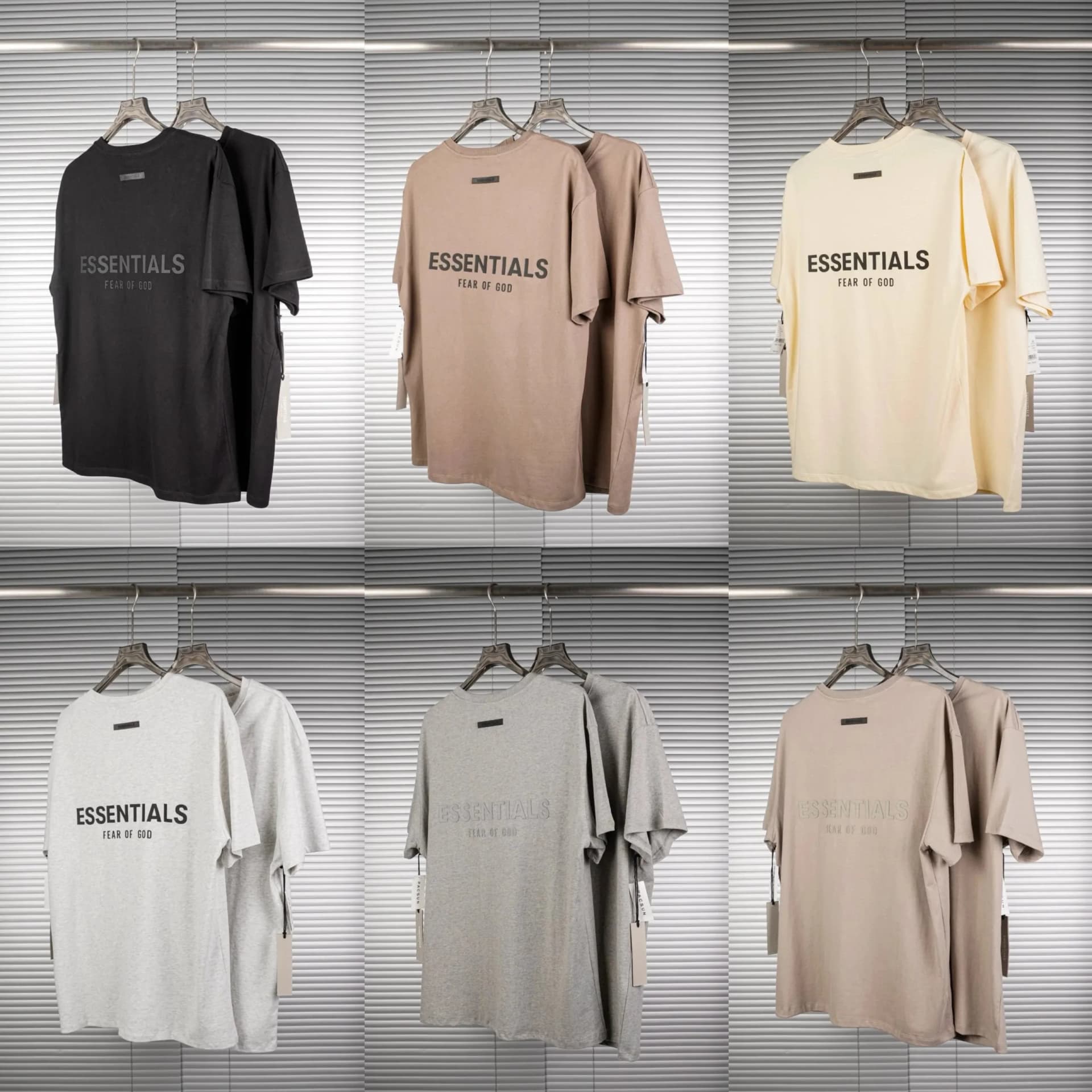 ESSENTIALS BASIC TEE — T-Shirts from Weidian