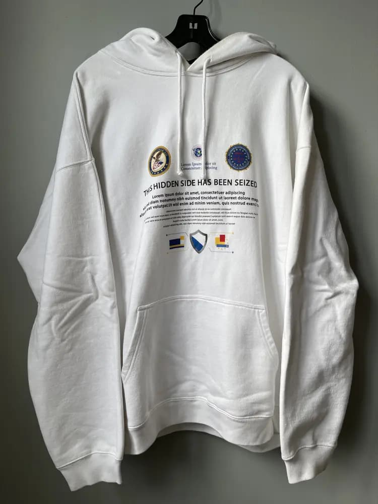 VETEMENTS FBI HOODIE — Hoodies from Taobao, photo 2 of 2