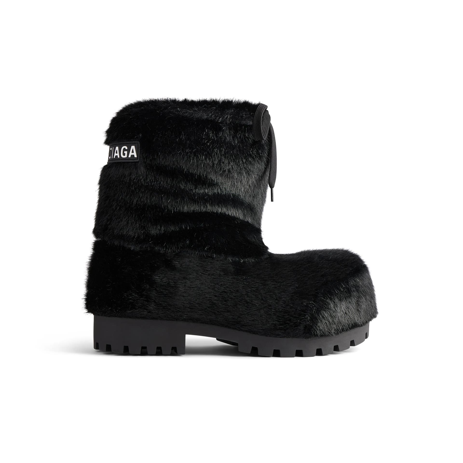 Balenciaga Fur Alaska Ski Boot — Shoes from Taobao