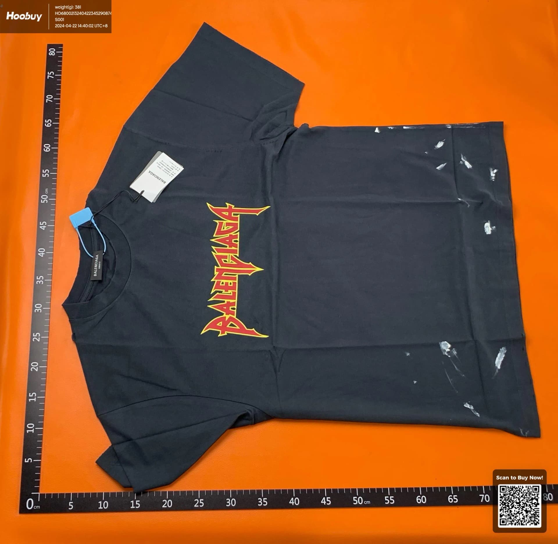 Balenciaga metal shirt — T-Shirts from Weidian