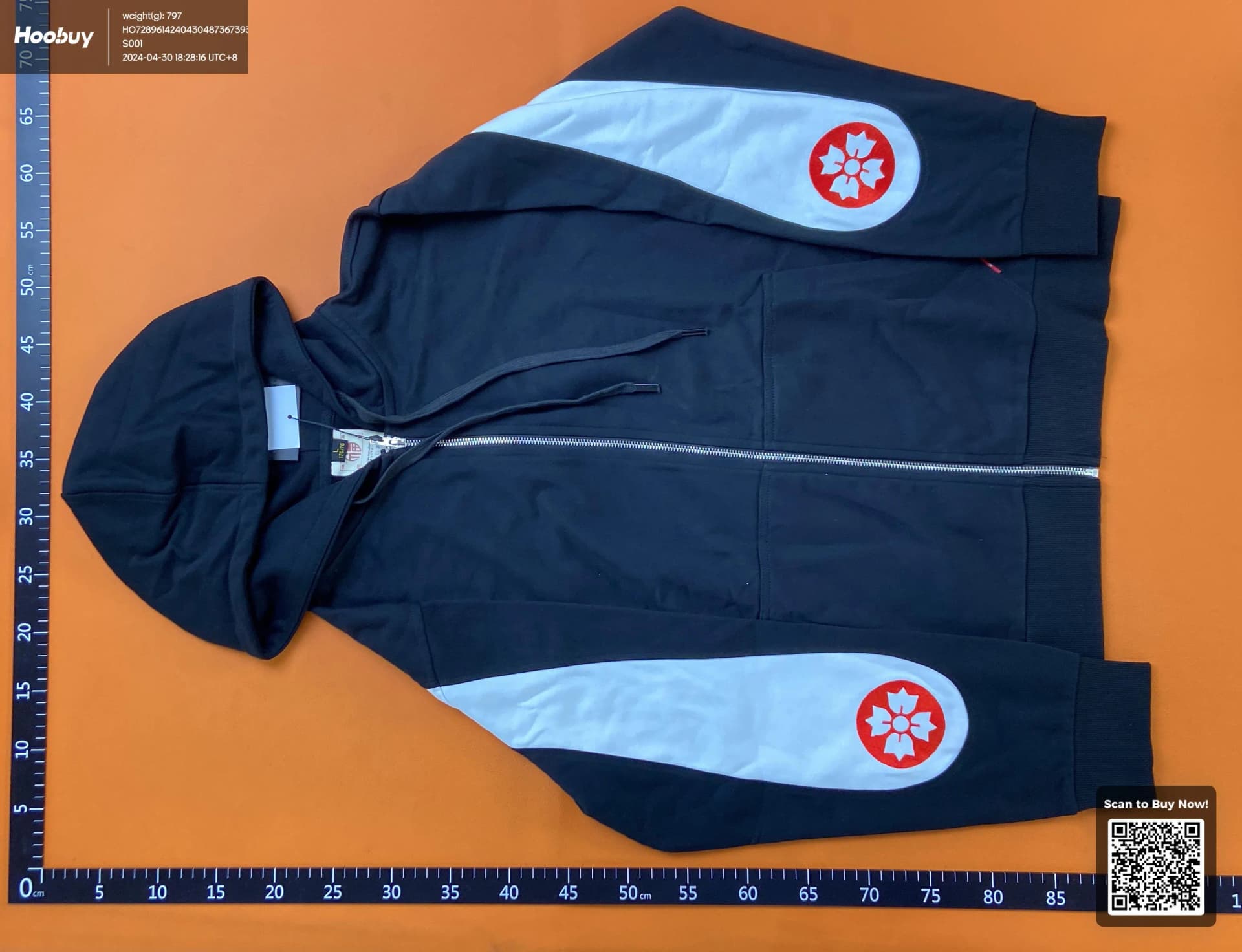 Evisu zip up hoodie — Hoodies from Taobao