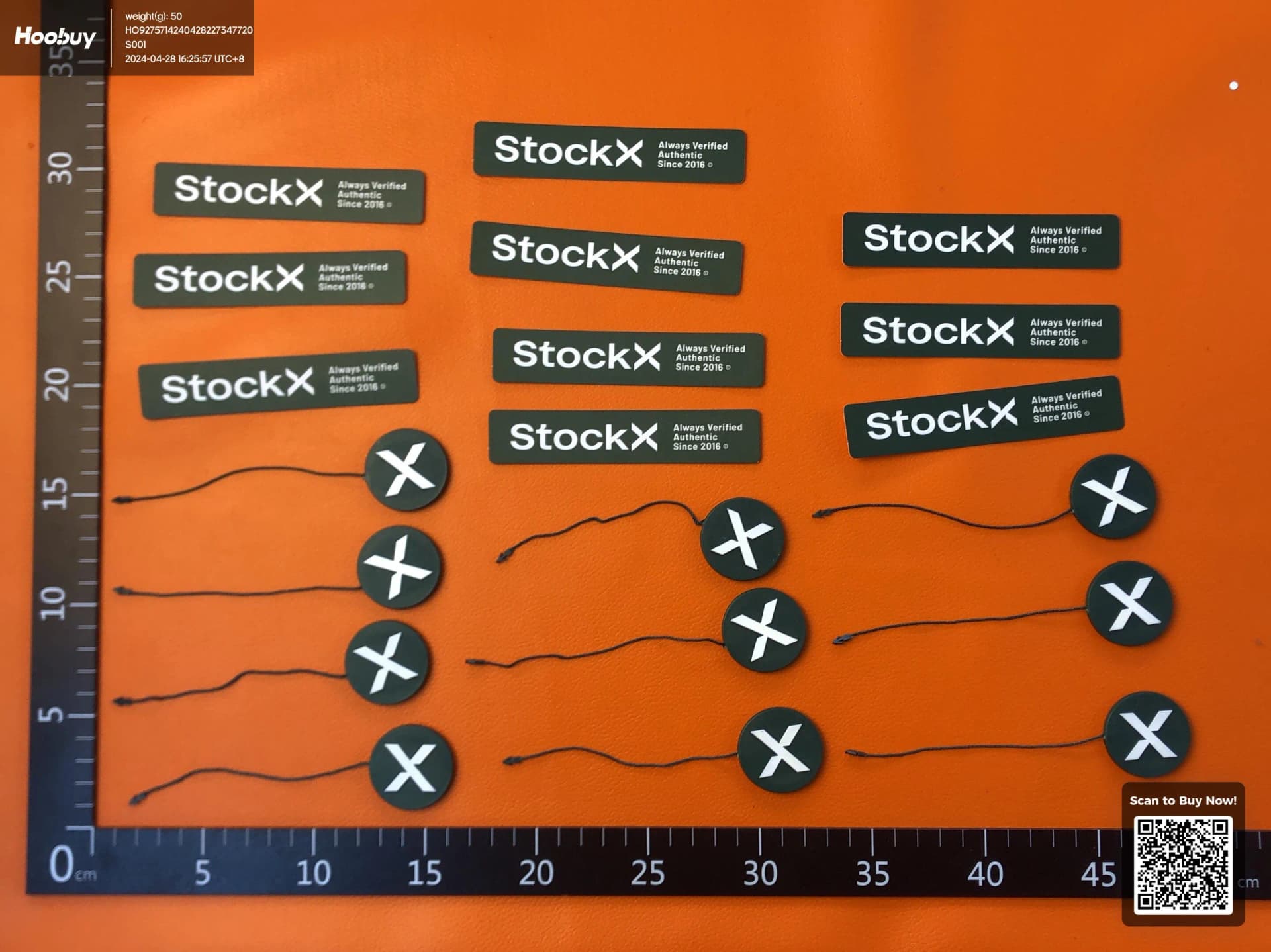 StockX tags — Accessories from Taobao