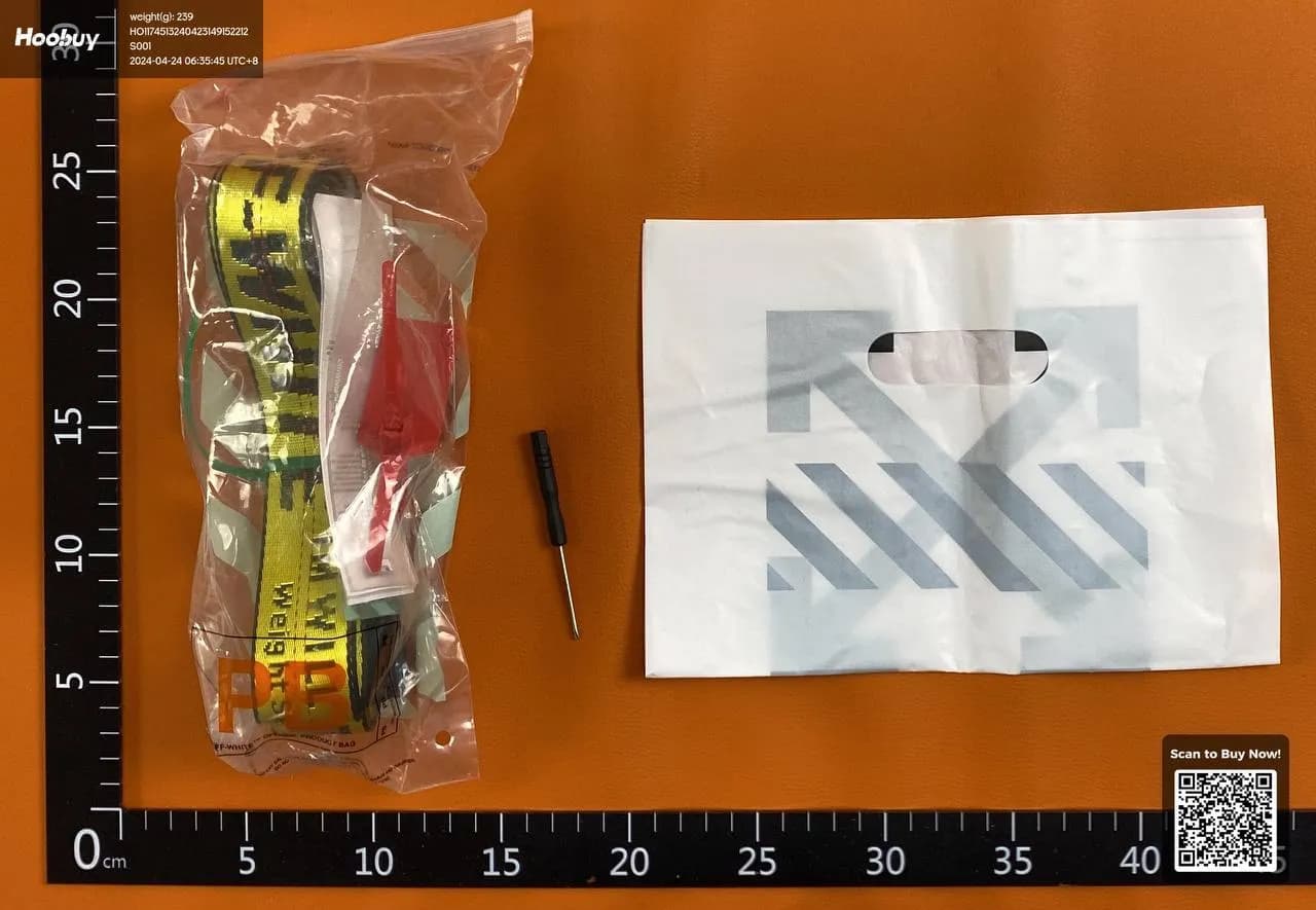 OFF WHITE Short Industrial Belt — product from Taobao, photo 2 of 3
