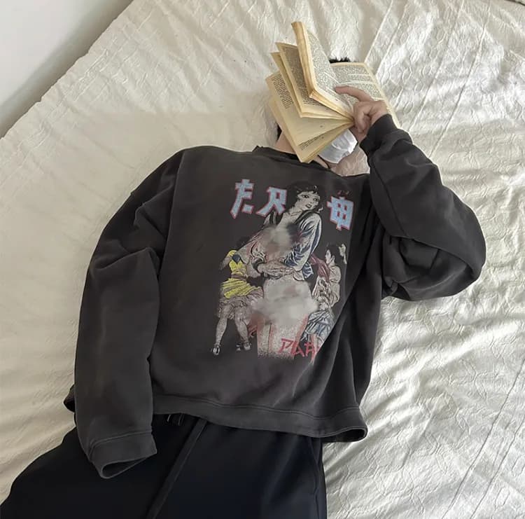 Enfants Riches Déprimés Bad School Girl Sweater — Hoodies from Taobao