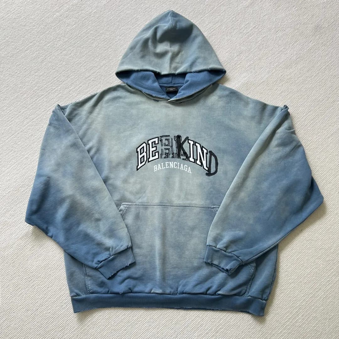 Balenciaga Be Kind Hoodie 2 Styles — Hoodies from Taobao