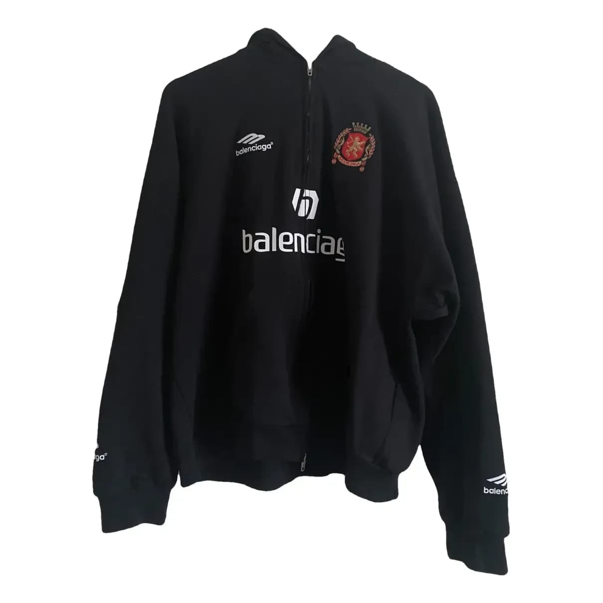 Balenciaga Paris Soccer Zip Up Hoodie from Taobao