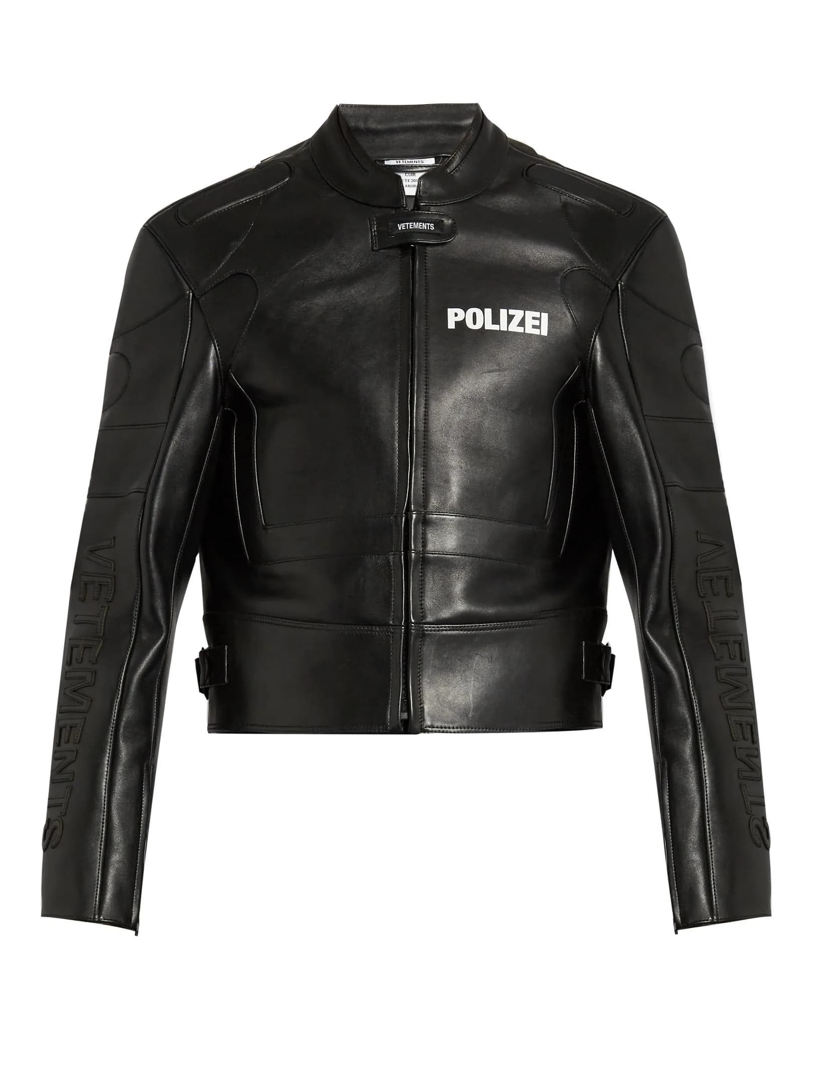 Vetements Polizei Leather Jacket 2 Styles — Jackets from Taobao