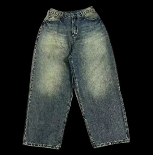BALENCIAGA WAXED JEANS — Pants from Weidian