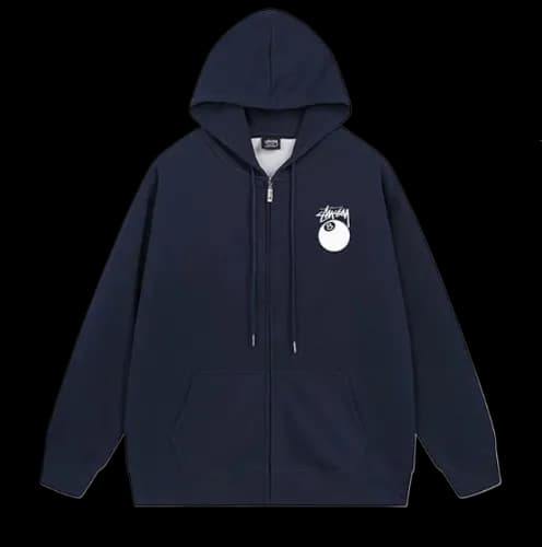 STUSSY ZIP UPS — Hoodies from Weidian