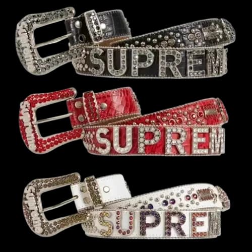 Supreme x bb simon belt from Taobao
