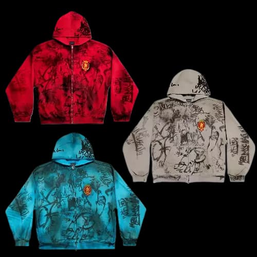 Balenciaga skater ZIPPER hoodie from Taobao