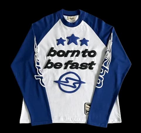 Broken Planet Blue Longsleeve — T-Shirts from Weidian