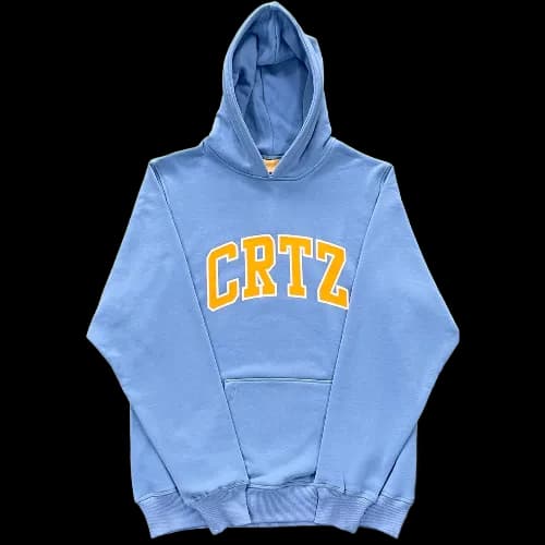 CORTEIZ HOODIE BABY BLUE CRTZ — Hoodies from Weidian