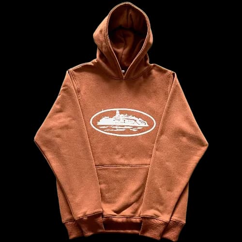 CORTEIZ HOODIE BROWN — Hoodies from Weidian
