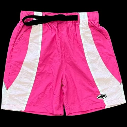 corteiz Shorts Alcatraz Sun & Rain Pink — Pants from Weidian