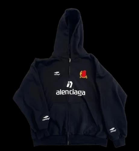 BALENCIAGA SOCCER ZIP UP — Zipper from Weidian