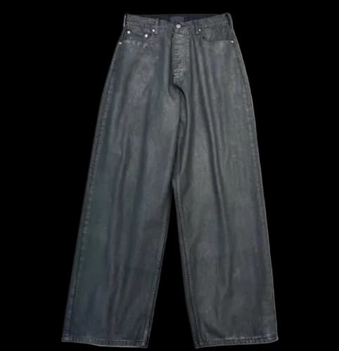 BALENCIAGA WAXED DENIM — Pants from Taobao