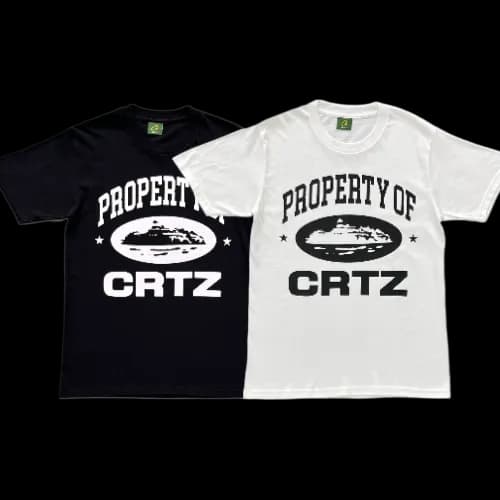 corteiz tees Property of CRTZ — T-Shirts from Weidian
