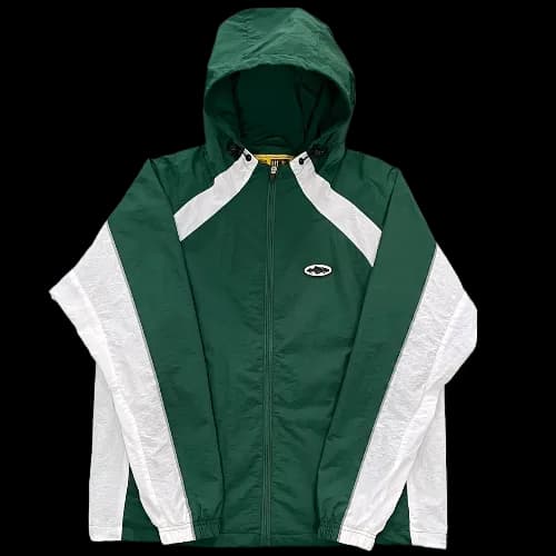 corteiz jacket White and Green — Jackets from Weidian