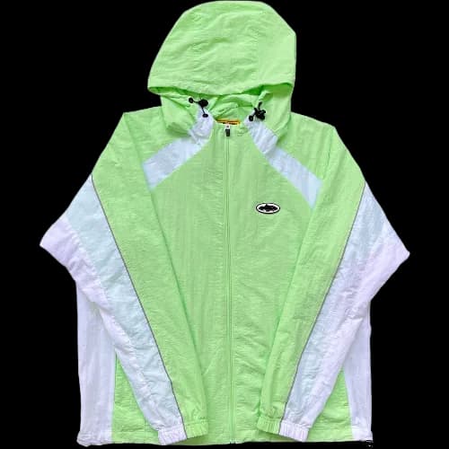 corteiz jackert Alcatraz Sun & Rain Shorts Mint Green — Jackets from Weidian