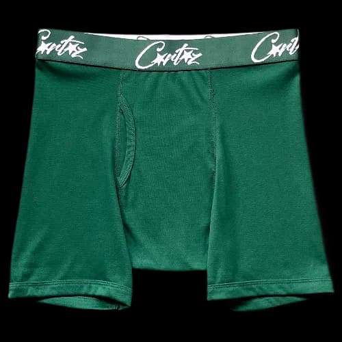 corteiz boxer ALCATRAZ Briefs C Star Green — Accessories from Weidian
