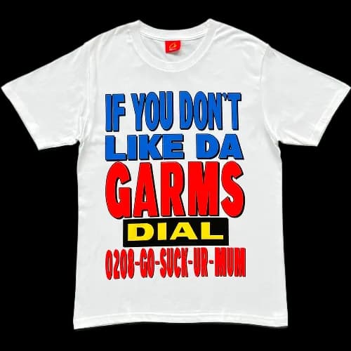 corteiz tee if you don't like da garms — T-Shirts from Weidian