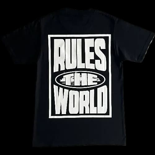 corteiz tee RULES block — T-Shirts from Weidian