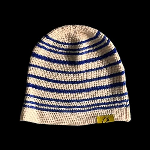 corteiz beanie beige cold — Hats from Weidian