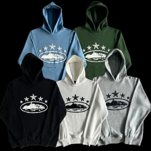corteiz hoodie tracksuit 5th anniversary — Hoodies from Weidian