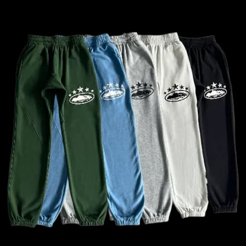 corteiz pants tracksuit 5th anniversary — Pants from Weidian