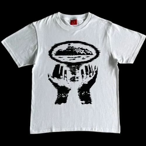 corteiz Alcatraz hand print — T-Shirts from Weidian