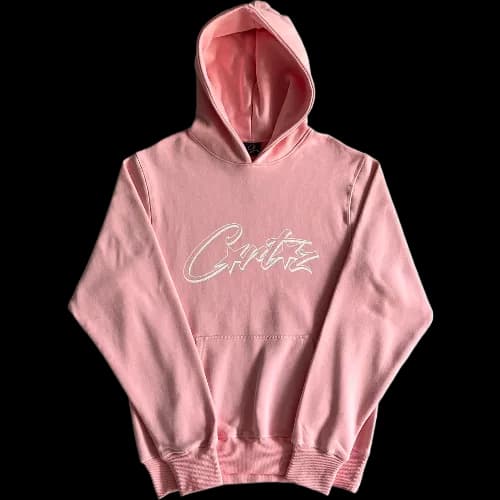corteiz hoodie pink letter — Hoodies from Weidian