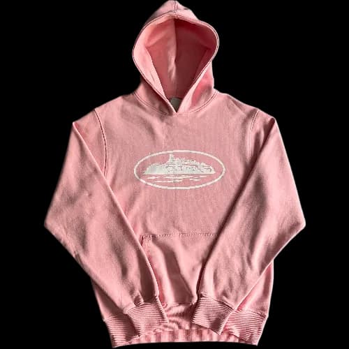 corteiz hoodie Alcatraz Basic Pink — Hoodies from Weidian