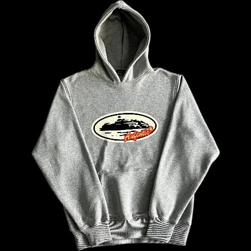 corteiz hoodie 'Aufentic' grey — Hoodies from Weidian