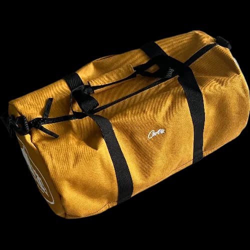 corteiz bag Duffle Alcatraz Yellow — Accessories from Weidian
