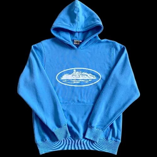 corteiz hoodie baby Blue — Hoodies from Weidian