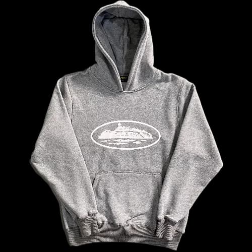 CORTEIZ HOODIE GREY — Hoodies from Weidian