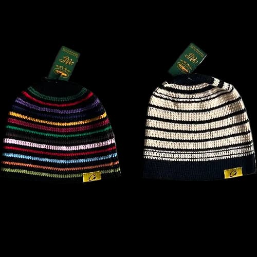 corteiz beanie Striped cold — Hats from Weidian