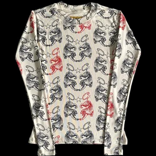 corteiz longsleeve Twin Tigers — T-Shirts from Weidian
