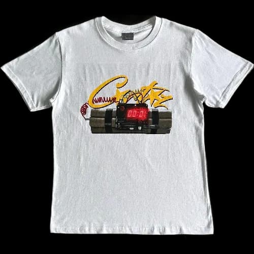 corteiz tee Timebomb Times Up Bitch T Shirt — T-Shirts from Weidian