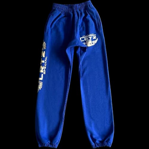 corteiz pants gasolina blue — Pants from Weidian