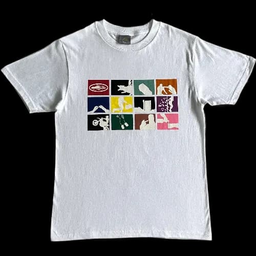 corteiz tee portrait silhouette — T-Shirts from Weidian