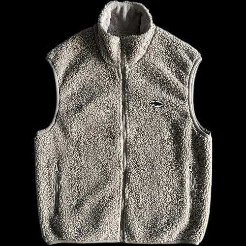 corteiz gilet Sherpa — Jackets from Weidian