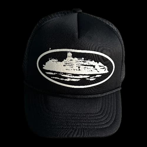 corteiz cap trucker black — Hats from Weidian