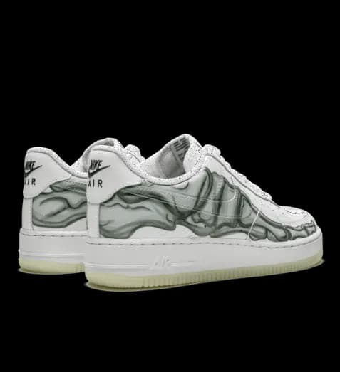NIKE AIR FORCE 1 LOW SKELETON HALLOWEEN — Shoes from Weidian