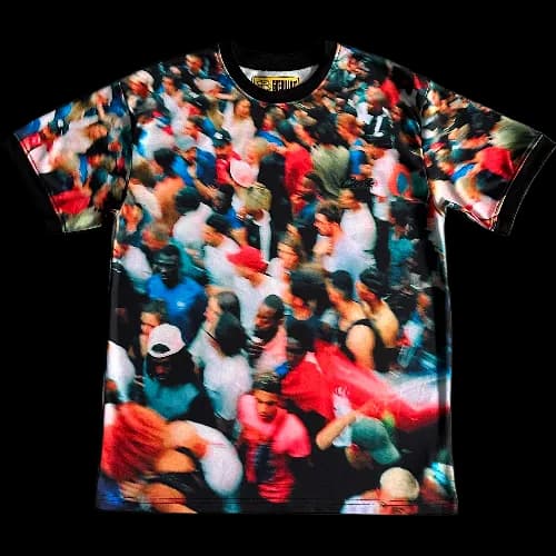 corteiz tee Crowd printed — T-Shirts from Weidian