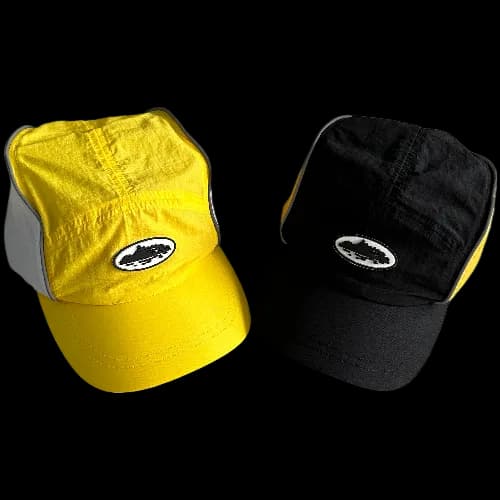 corteiz cap yellow yellow/black — Hats from Weidian
